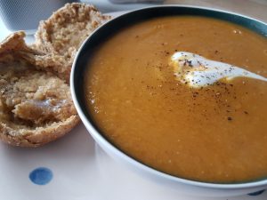 Curried Carrot, Sweet Potato and Lentil Gluten Free Soup - My GF Guide