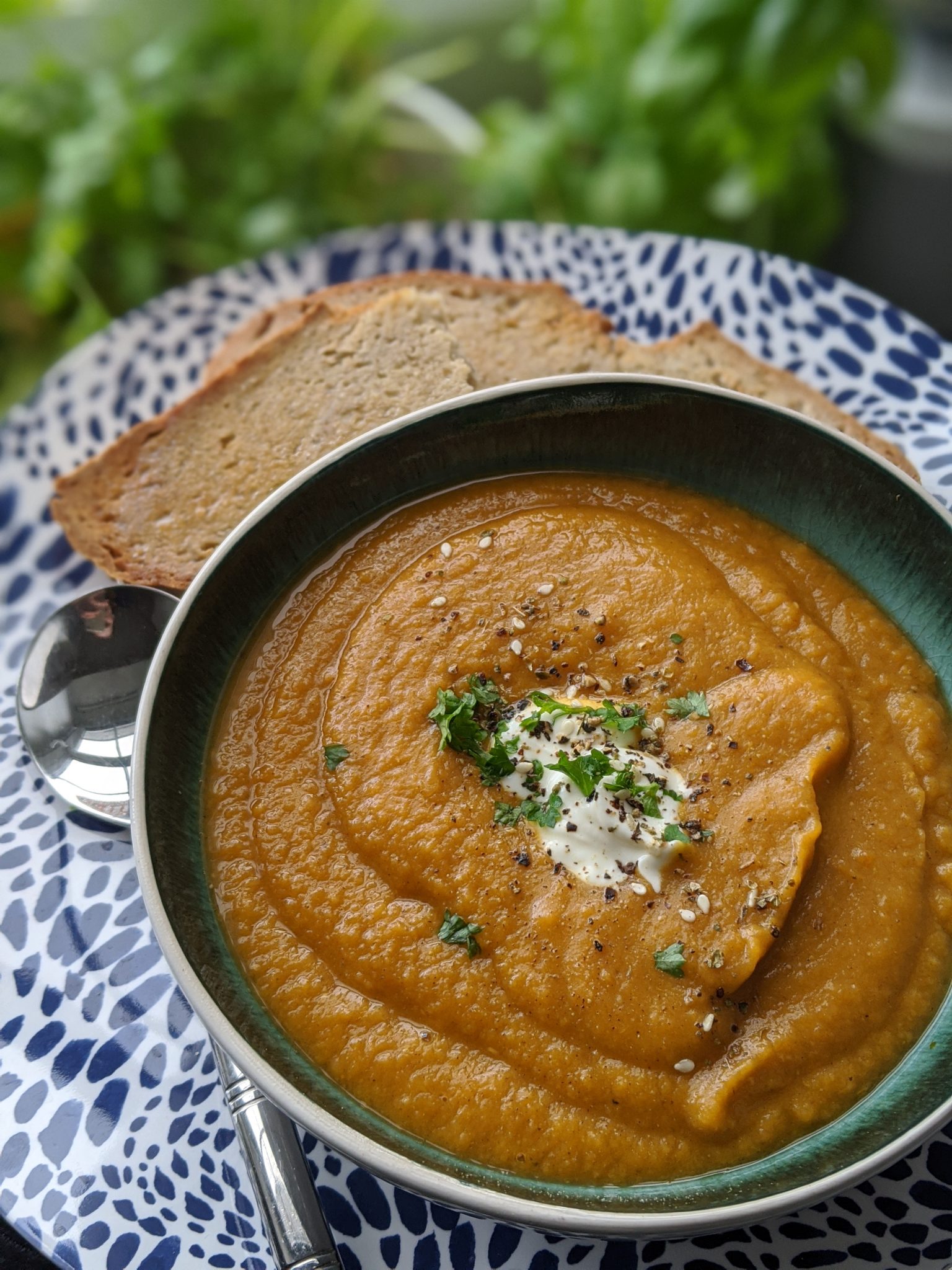 Curried Carrot, Sweet Potato and Lentil Gluten Free Soup - My GF Guide