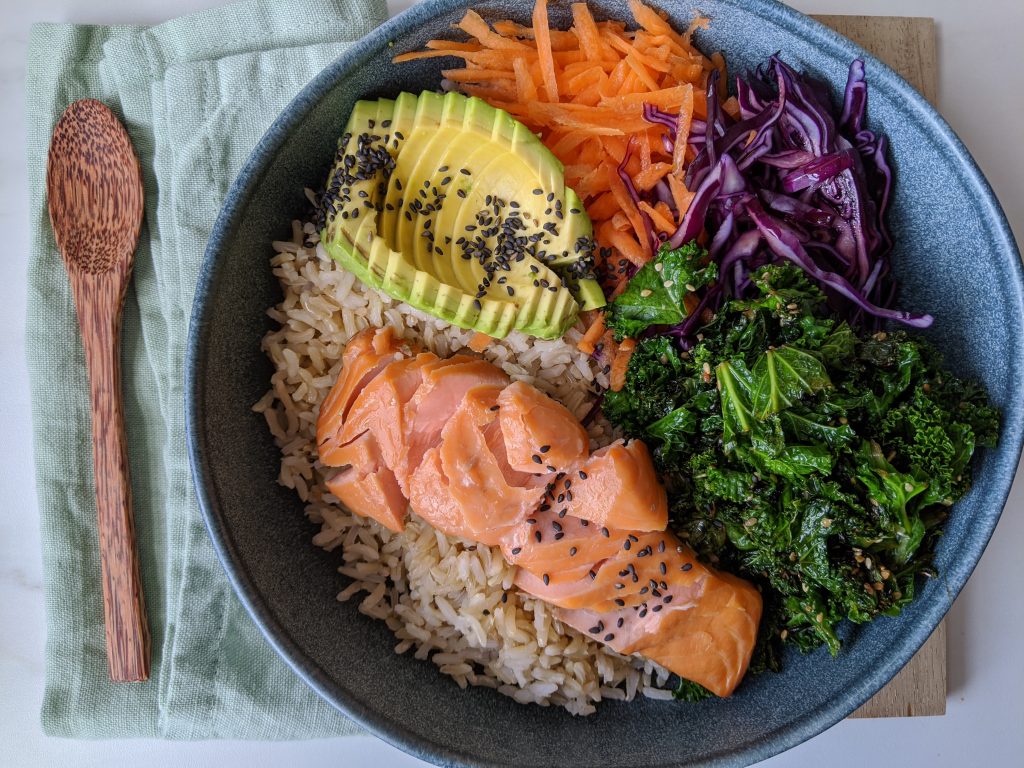 Rainbow Rice Buddha Bowl Recipe - My Gluten Free Guide
