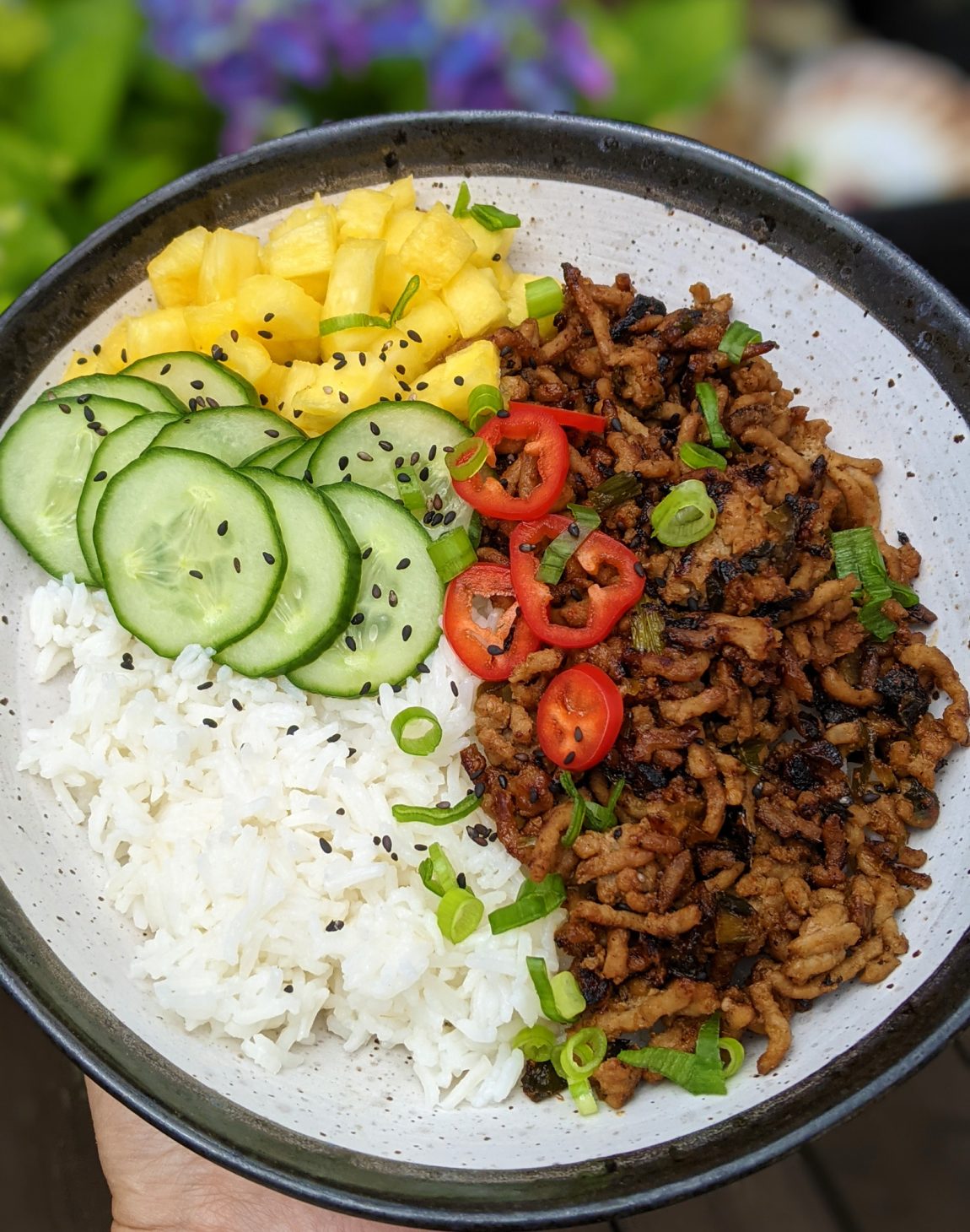 Thai Spiced Pork Rice Bowl (GF, DF) - My Gluten Free Guide