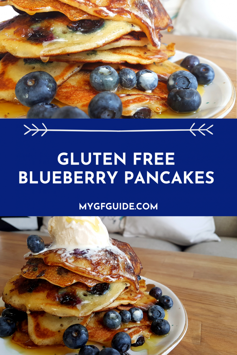 Gluten Free Blueberry Pancakes - My Gluten Free Guide
