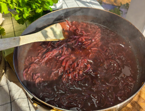 Gluten Free Red Onion Gravy