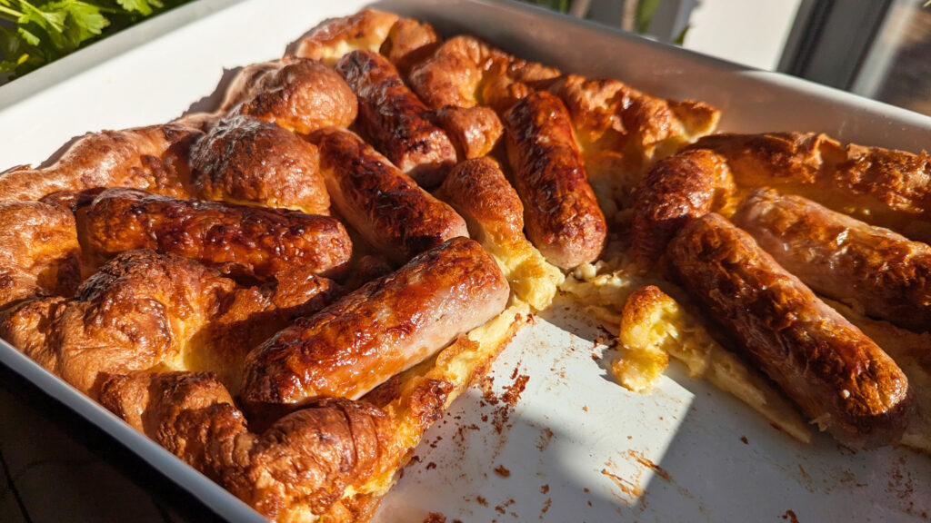 how to make gluten free toad in the hole