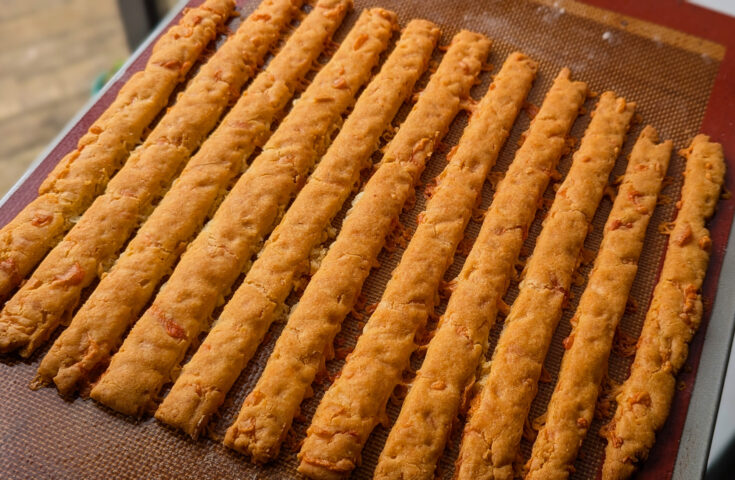 Gluten Free Cheese Straws (30 Minute Recipe)